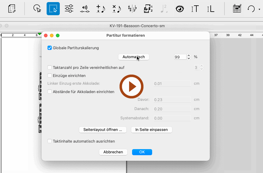 Animation starten ➧