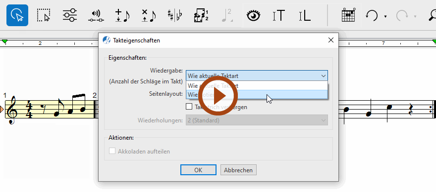 Animation starten ➧
